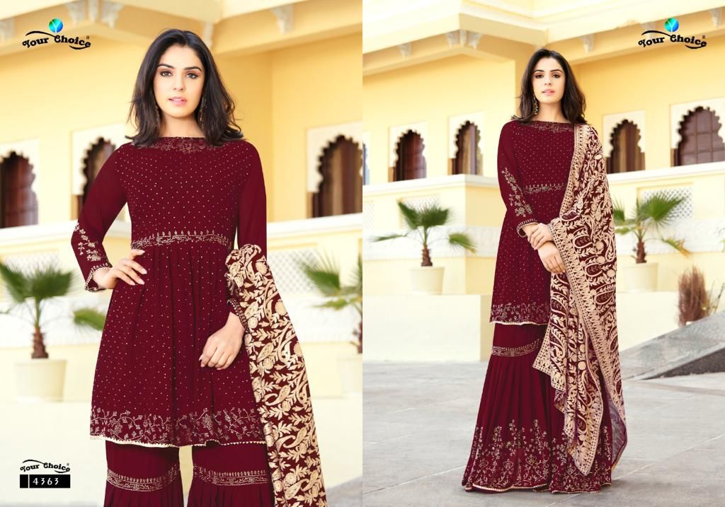 Nazakat 2 Heavy Wedding Wear Designer Fancy Georgette Latest Salwar Suit Collection